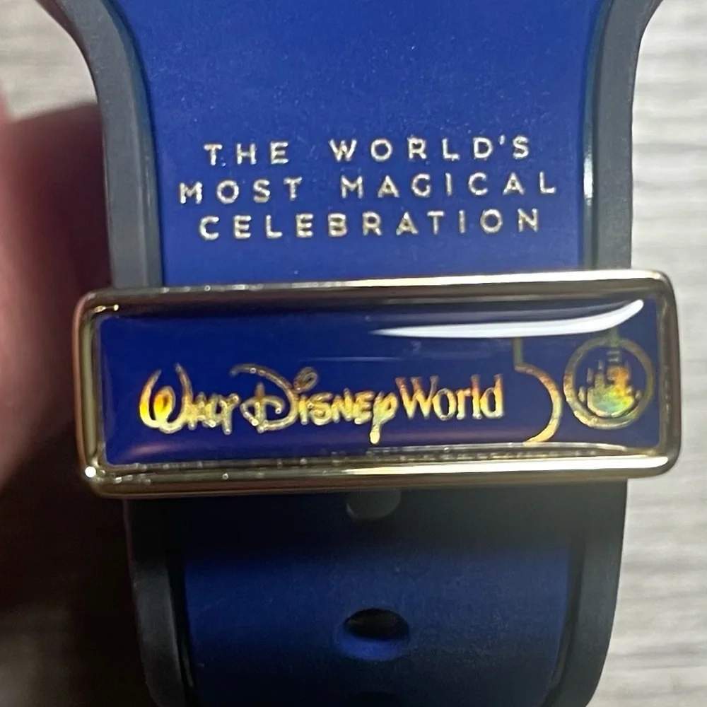 (4) Limited Edition 50th Disney World Celebration Wristband